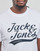 tekstylia Męskie T-shirty z krótkim rękawem Jack & Jones JORTREVOR UPSCALE SS TEE CREW NECK Biały