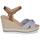 Buty Damskie Sandały Tom Tailor 5390211 Niebieski / Brązowy / Biały