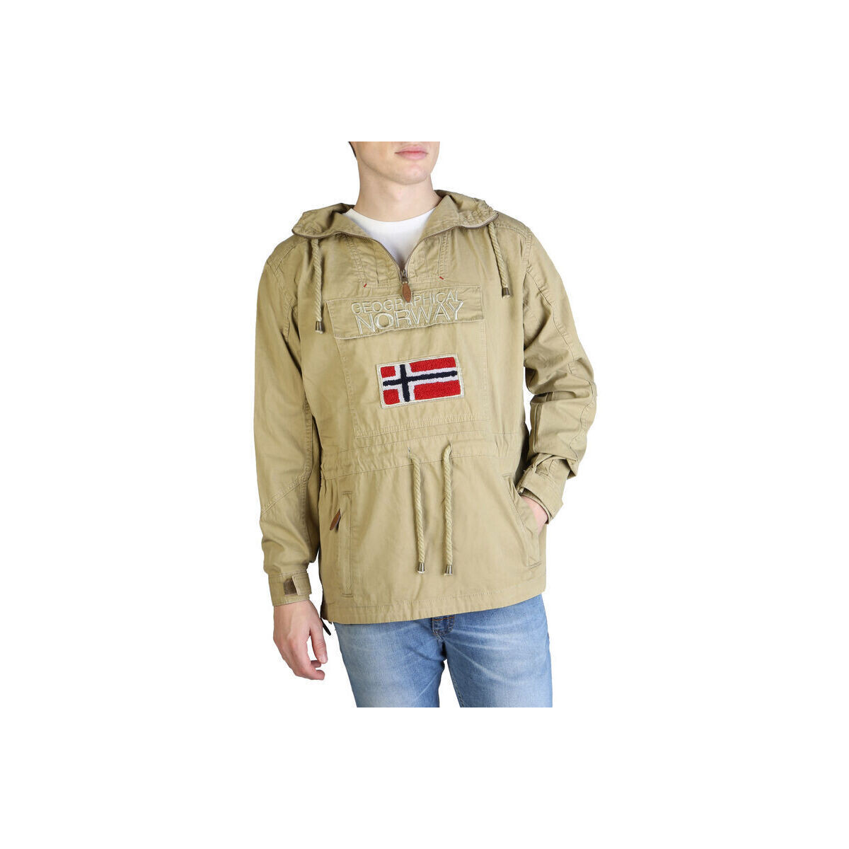 tekstylia Męskie Bluzy dresowe Geographical Norway - Chomer_man Brązowy