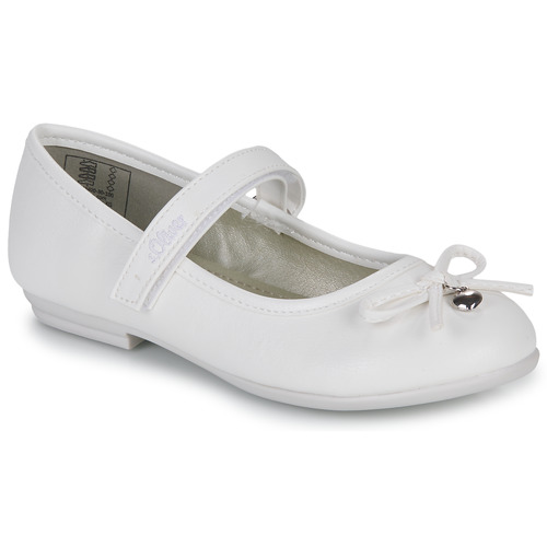 Buty Dziewczynka Baleriny S.Oliver 42400 Biały