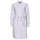 tekstylia Damskie Sukienki krótkie Tommy Hilfiger ORG CO GBL STP KNEE SHIRT DRESS Biały