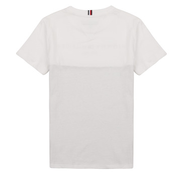 Tommy Hilfiger ESSENTIAL COLORBLOCK TEE S/S Biały / Szary