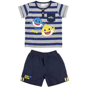 tekstylia Dziecko Piżama / koszula nocna Baby Shark 2200006959 Niebieski