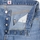 tekstylia Męskie Spodnie Edwin Regular Tapered Jeans - Blue Light Used Niebieski