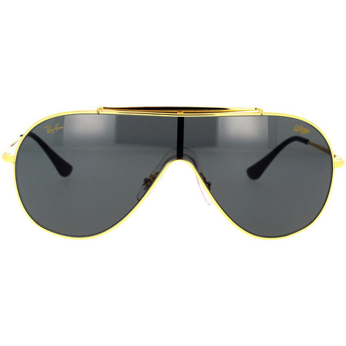 Zegarki & Biżuteria  okulary przeciwsłoneczne Ray-ban Occhiali da Sole  Wings RB3597 924687 Złoty