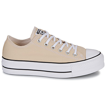 Converse CHUCK TAYLOR ALL STAR LIFT PLATFORM SEASONAL COLOR-OAT MILK/WHIT Beżowy