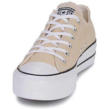 Converse CHUCK TAYLOR ALL STAR LIFT PLATFORM SEASONAL COLOR-OAT MILK/WHIT Beżowy