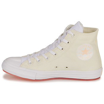 Converse CHUCK TAYLOR ALL STAR MARBLED-EGRET/CHEEKY CORAL/LAWN FLAMINGO Biały / Beżowy