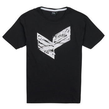 tekstylia Chłopiec T-shirty z krótkim rękawem Kaporal PEPA DIVERSION Czarny