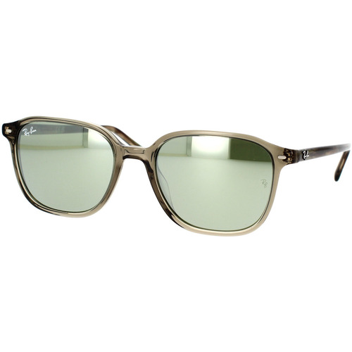 Zegarki & Biżuteria  okulary przeciwsłoneczne Ray-ban Occhiali da Sole  Leonard RB2193 66355C Zielony