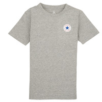 tekstylia Chłopiec T-shirty z krótkim rękawem Converse SS PRINTED CTP TEE Szary
