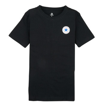 tekstylia Chłopiec T-shirty z krótkim rękawem Converse SS PRINTED CTP TEE Czarny