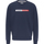 tekstylia Męskie Bluzy Tommy Jeans Reg Essential Graphic Crew Sweater Niebieski