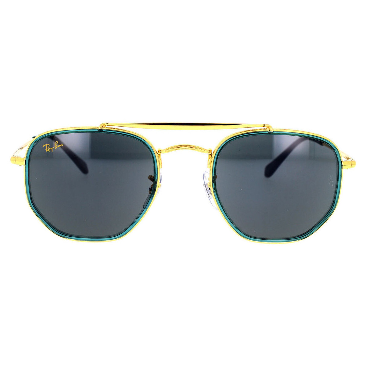 Zegarki & Biżuteria  okulary przeciwsłoneczne Ray-ban Occhiali da Sole  The Marshal II RB3648M 9241R5 Złoty