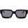 Zegarki & Biżuteria  okulary przeciwsłoneczne Leziff Occhiali da Sole  Valencia M4554 C05 Nero Rosso Czerwony