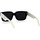 Zegarki & Biżuteria  okulary przeciwsłoneczne Leziff Occhiali da Sole  Valencia M4554 C06 Nero Bianco Biały