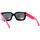 Zegarki & Biżuteria  okulary przeciwsłoneczne Leziff Occhiali da Sole  Valencia M4554 C02 Nero Fucsia Fioletowy