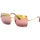 Zegarki & Biżuteria  okulary przeciwsłoneczne Ray-ban Occhiali da Sole  Square RB1971 9202G9 Polarizzati Różowy