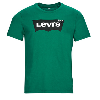 tekstylia Męskie T-shirty z krótkim rękawem Levi's GRAPHIC CREWNECK TEE Zielony