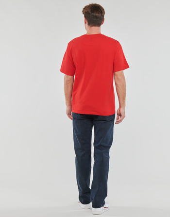 Levi's SS RELAXED FIT TEE Czerwony