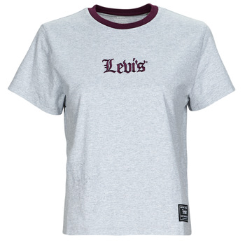 tekstylia Damskie T-shirty z krótkim rękawem Levi's GRAPHIC CLASSIC TEE Szary