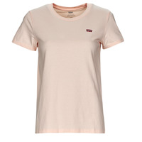 tekstylia Damskie T-shirty z krótkim rękawem Levi's PERFECT TEE Różowy