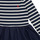 tekstylia Dziewczynka Sukienki krótkie Polo Ralph Lauren LS CN DR-DRESSES-DAY DRESS Marine / Biały