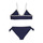 tekstylia Dziewczynka Kostiumy / Szorty kąpielowe Polo Ralph Lauren NAUTICAL 2PC-SWIMWEAR-2 PC SWIM Marine / Biały