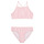 tekstylia Dziewczynka Kostiumy / Szorty kąpielowe Polo Ralph Lauren AOPP 2 PC-SWIMWEAR-2 PC SWIM Różowy