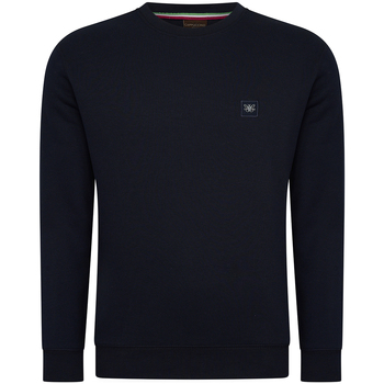 tekstylia Męskie Bluzy Cappuccino Italia Sweater Navy Niebieski