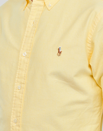 Polo Ralph Lauren CHEMISE COUPE DROITE EN OXFORD Żółty