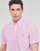 tekstylia Męskie Koszule z krótkim rękawem Polo Ralph Lauren CHEMISE COUPE DROITE EN SEERSUCKER Różowy / Biały
