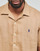 tekstylia Męskie Koszule z krótkim rękawem Polo Ralph Lauren CHEMISE COUPE DROITE EN LIN Camel / Kaki