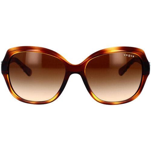 Zegarki & Biżuteria  Damskie okulary przeciwsłoneczne Vogue Occhiali da Sole  VO2871S 150813 Brązowy