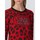 tekstylia Damskie T-shirty z długim rękawem Love Moschino WSM1610XA126 Czerwony