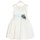 tekstylia Dziewczynka Sukienki długie Bella Brilli BB602233 Biały