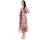tekstylia Damskie Sukienki długie The Abito 33TA-ELGA Różowy