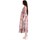 tekstylia Damskie Sukienki długie The Abito 33TA-ELGA Różowy