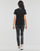 tekstylia Damskie T-shirty z krótkim rękawem Karl Lagerfeld IKONIK 2.0 T-SHIRT Czarny