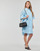 tekstylia Damskie Sukienki krótkie Karl Lagerfeld BRODERIE ANGLAISE SHIRTDRESS Niebieski / Ciel