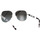 Zegarki & Biżuteria  okulary przeciwsłoneczne MICHAEL Michael Kors Occhiali da Sole  Chianti MK1121 115388 Srebrny
