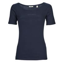 tekstylia Damskie T-shirty z krótkim rękawem Esprit tshirt sl Marine