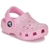 Buty Dziewczynka Chodaki Crocs Classic Glitter Clog T Różowy
