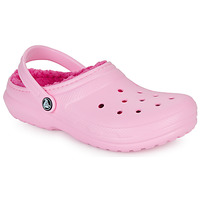 Buty Dziewczynka Chodaki Crocs Classic Lined Clog K Różowy