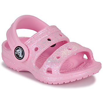 Buty Dziewczynka Sandały Crocs Classic Crocs Glitter Sandal T Różowy