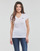 tekstylia Damskie T-shirty z krótkim rękawem G-Star Raw eyben slim v Biały