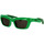 Zegarki & Biżuteria  okulary przeciwsłoneczne Bottega Veneta Occhiali da Sole  BV1182S 003 Zielony
