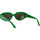 Zegarki & Biżuteria  Damskie okulary przeciwsłoneczne Bottega Veneta Occhiali da Sole  BV1031S 005 Zielony
