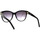 Zegarki & Biżuteria  Damskie okulary przeciwsłoneczne Yves Saint Laurent Occhiali da Sole Saint Laurent Monogram SL M107 002 Czarny