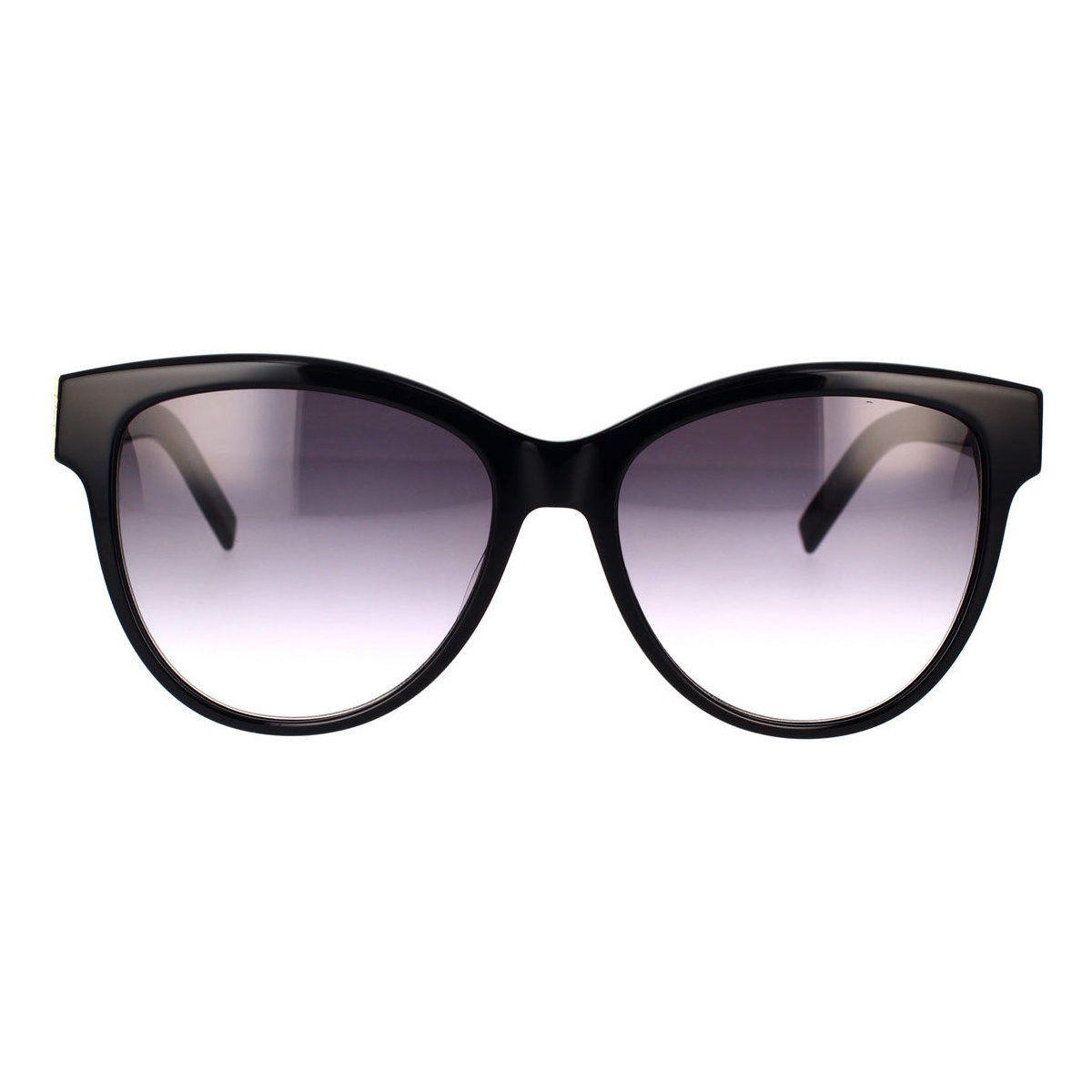 Zegarki & Biżuteria  Damskie okulary przeciwsłoneczne Yves Saint Laurent Occhiali da Sole Saint Laurent Monogram SL M107 002 Czarny